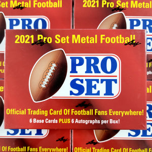 2021 Leaf Pro Set Metal Football