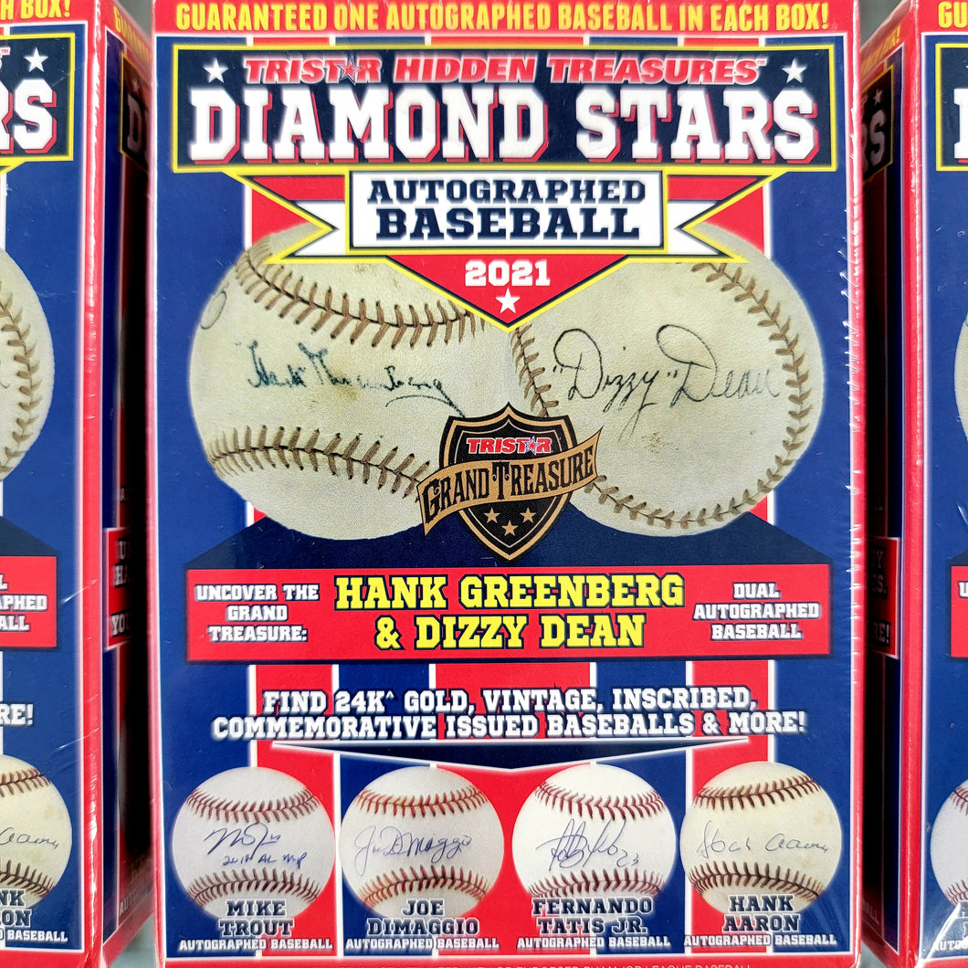 2021 TriStar Diamond Stars Mystery Signed Baseball
