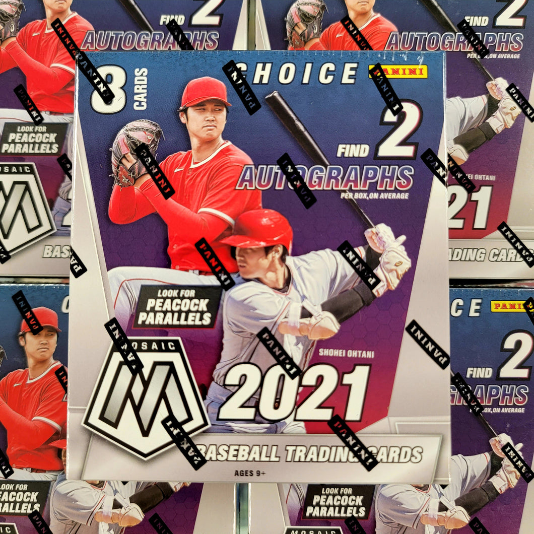 2021 Panini Mosaic Choice Baseball Box
