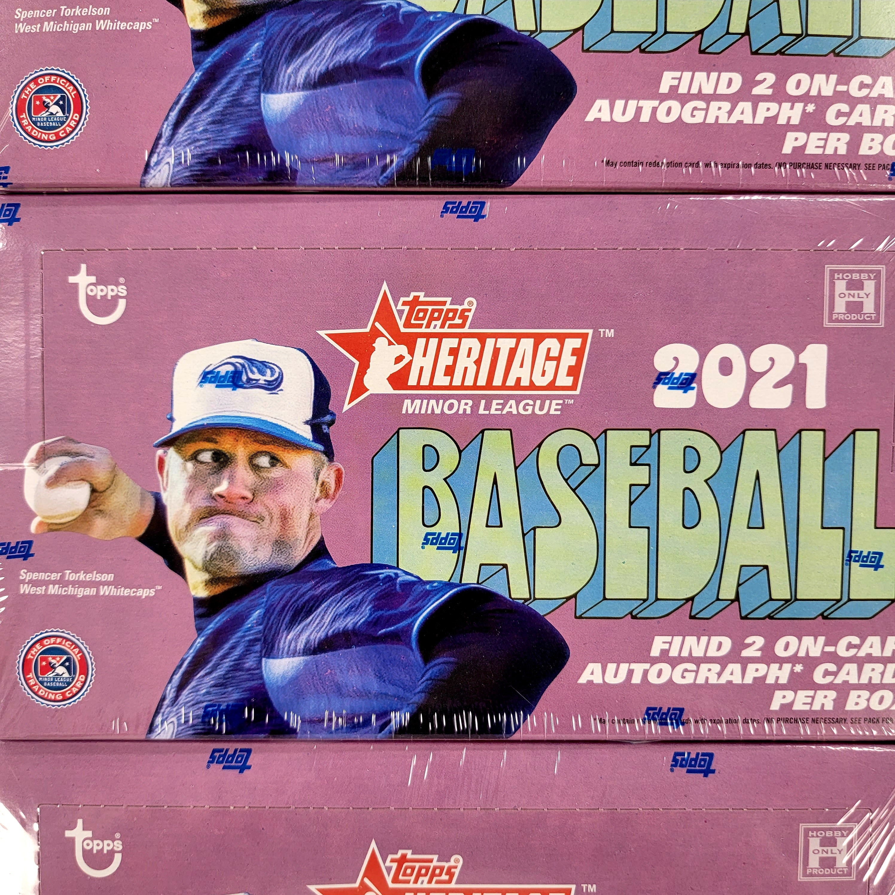 2021 Topps Heritage Minor League Hobby Box