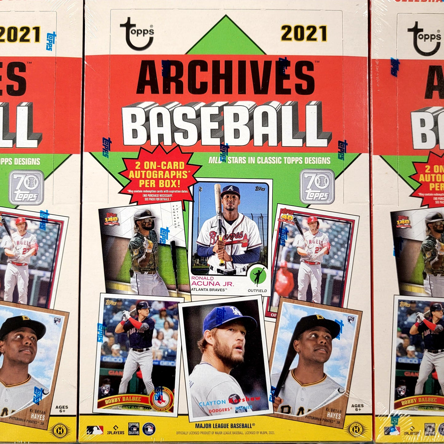2021 Topps Archives Baseball Hobby Box