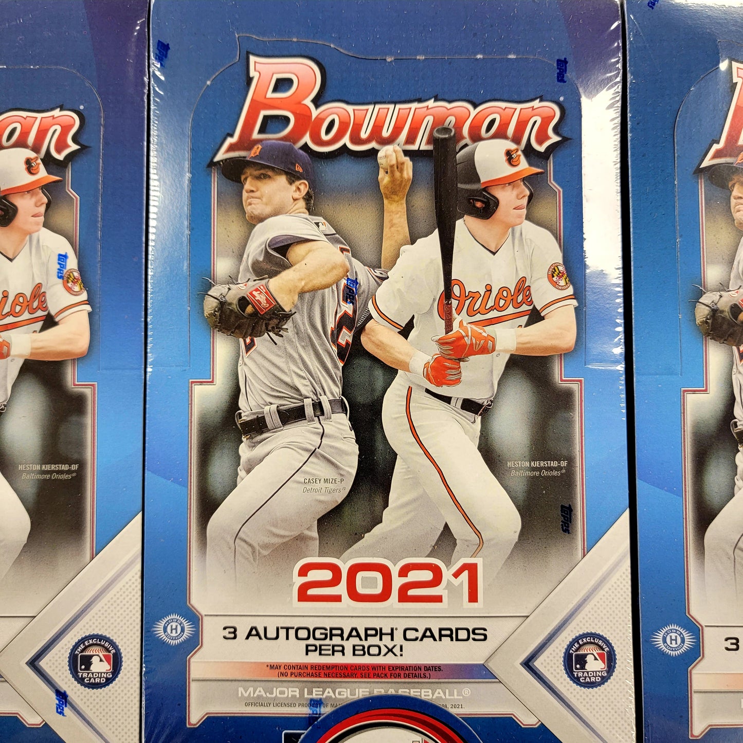 2021 Bowman Baseball Jumbo Box