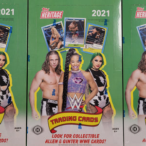 2021 Topps Heritage WWE Hobby Box