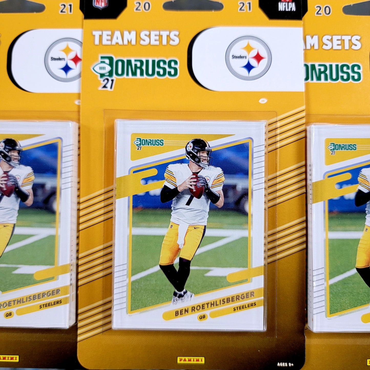 2021 Panini Donruss Football Pittsburgh Steelers Team Set