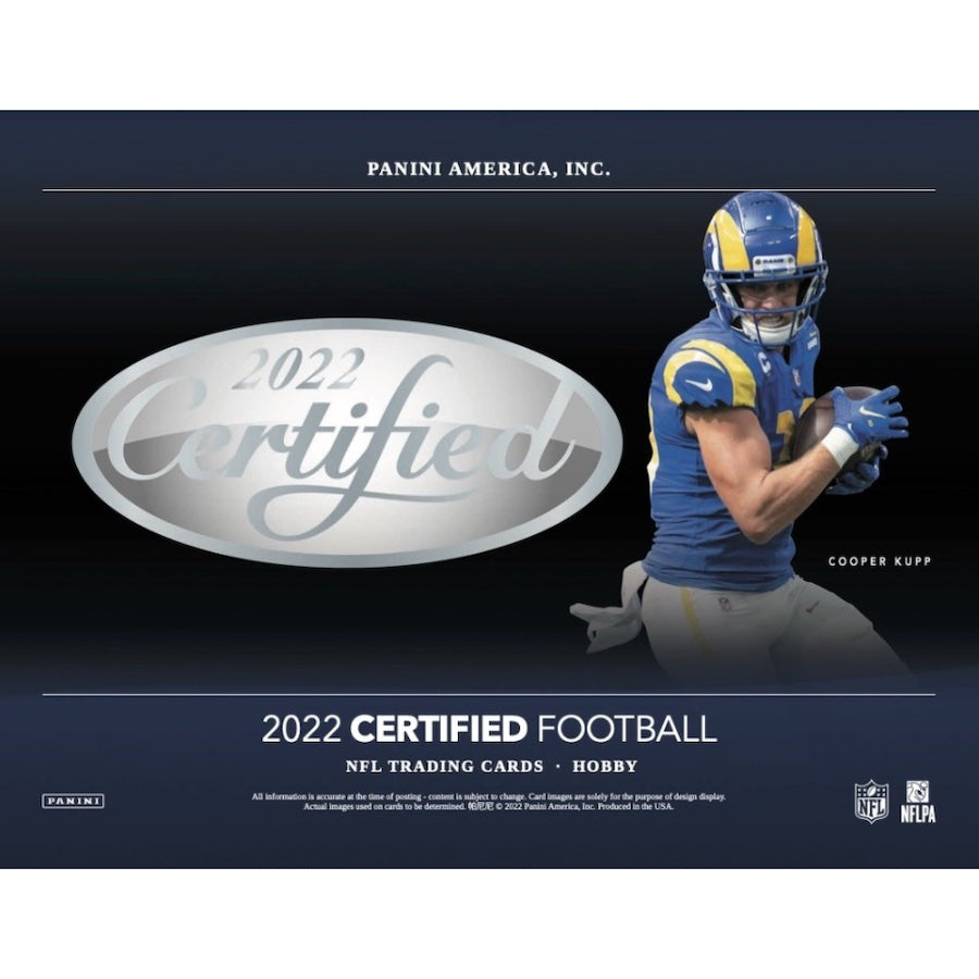 2022 Panini Certified Football Hobby Box