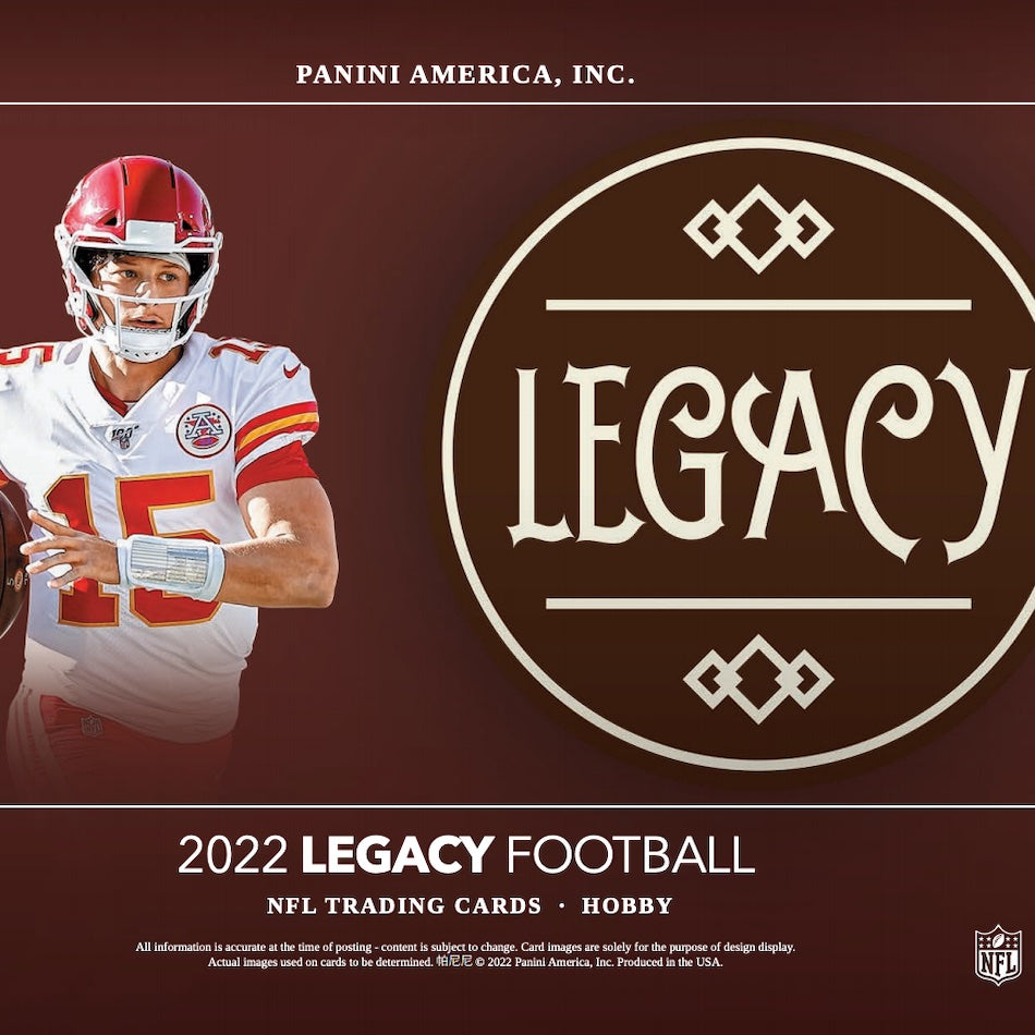 2022 Panini Legacy Football Hobby Box