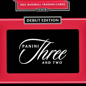 2022 Panini Three & Two Baseball Hobby Box