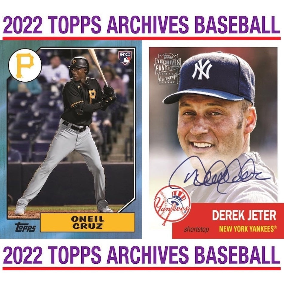 2022 Topps Archives Baseball Hobby Box