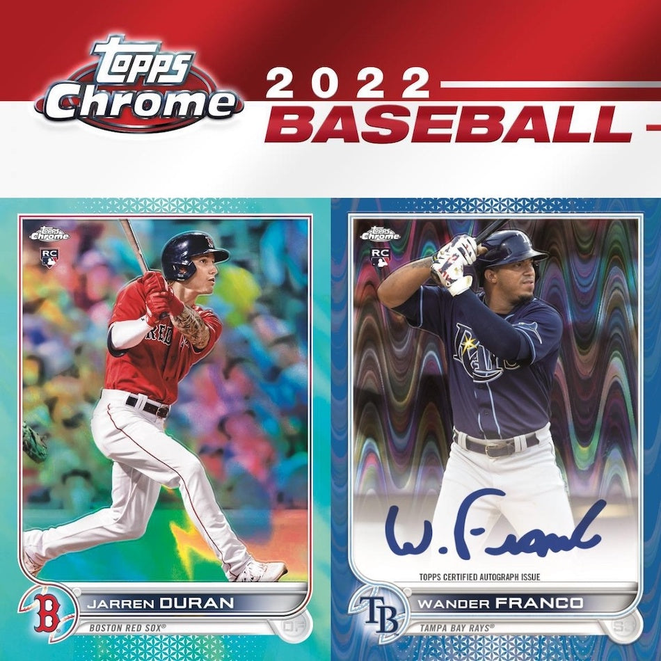 2022 Topps Chrome Baseball Hobby Box