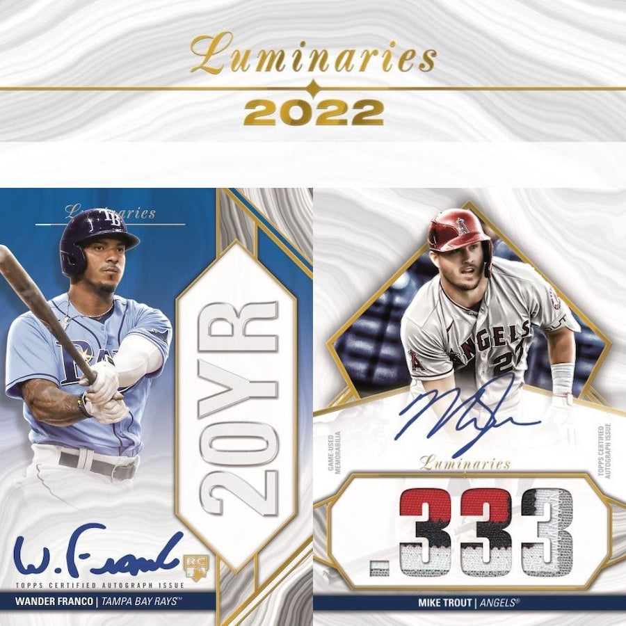 2022 Topps Luminaries Baseball Box