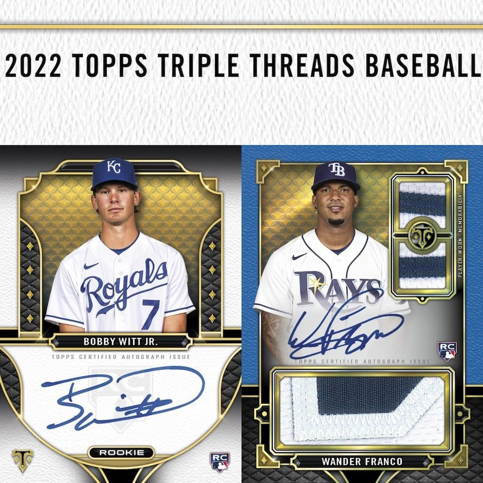 2022 Topps Triple Threads Baseball Hobby Box