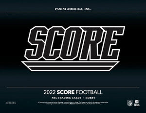 2022 Panini Score Football Hobby Box