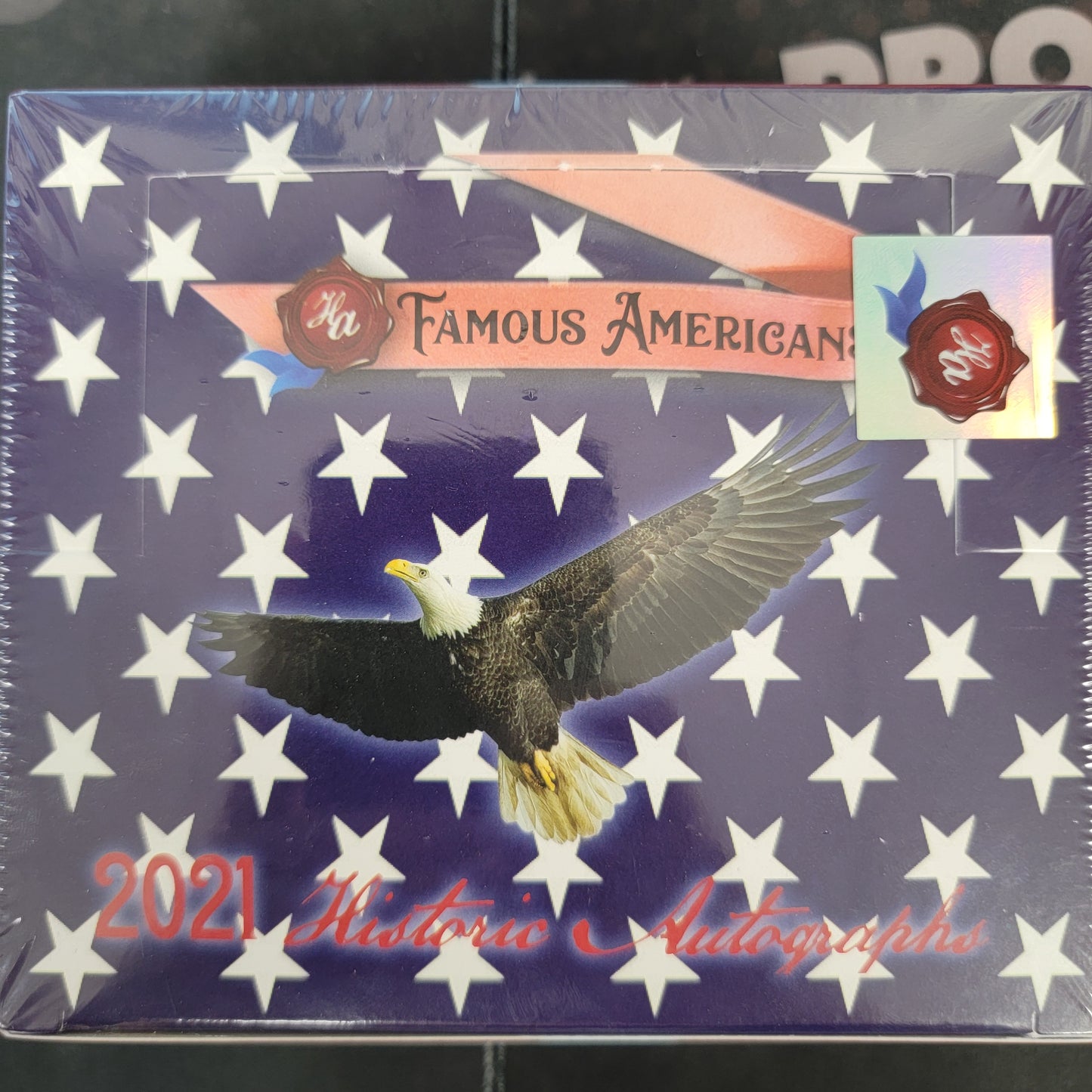 2021 Historic Autographs Famous Americans Hobby Box