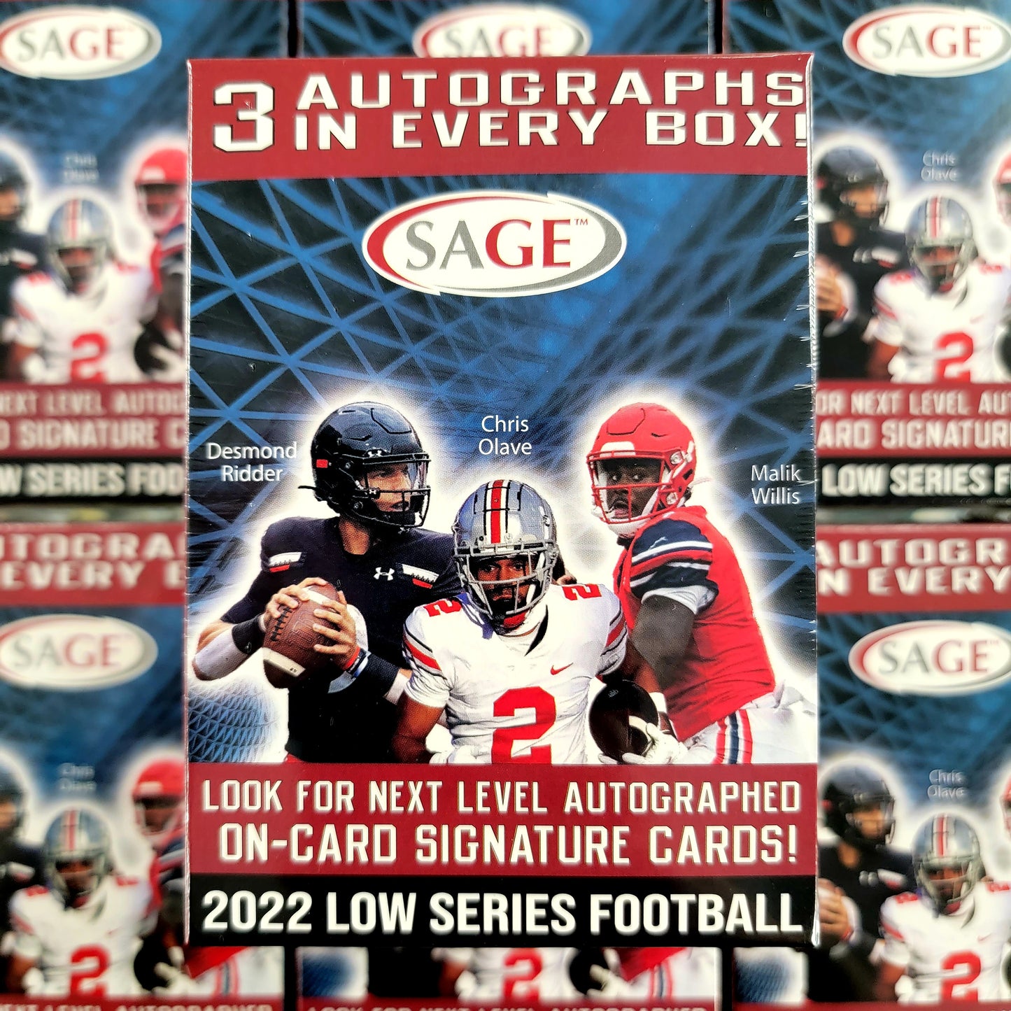 2022 Sage Draft Low Series Football Blaster Box