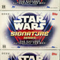 2022 Topps Star Wars Signature Series Hobby Box