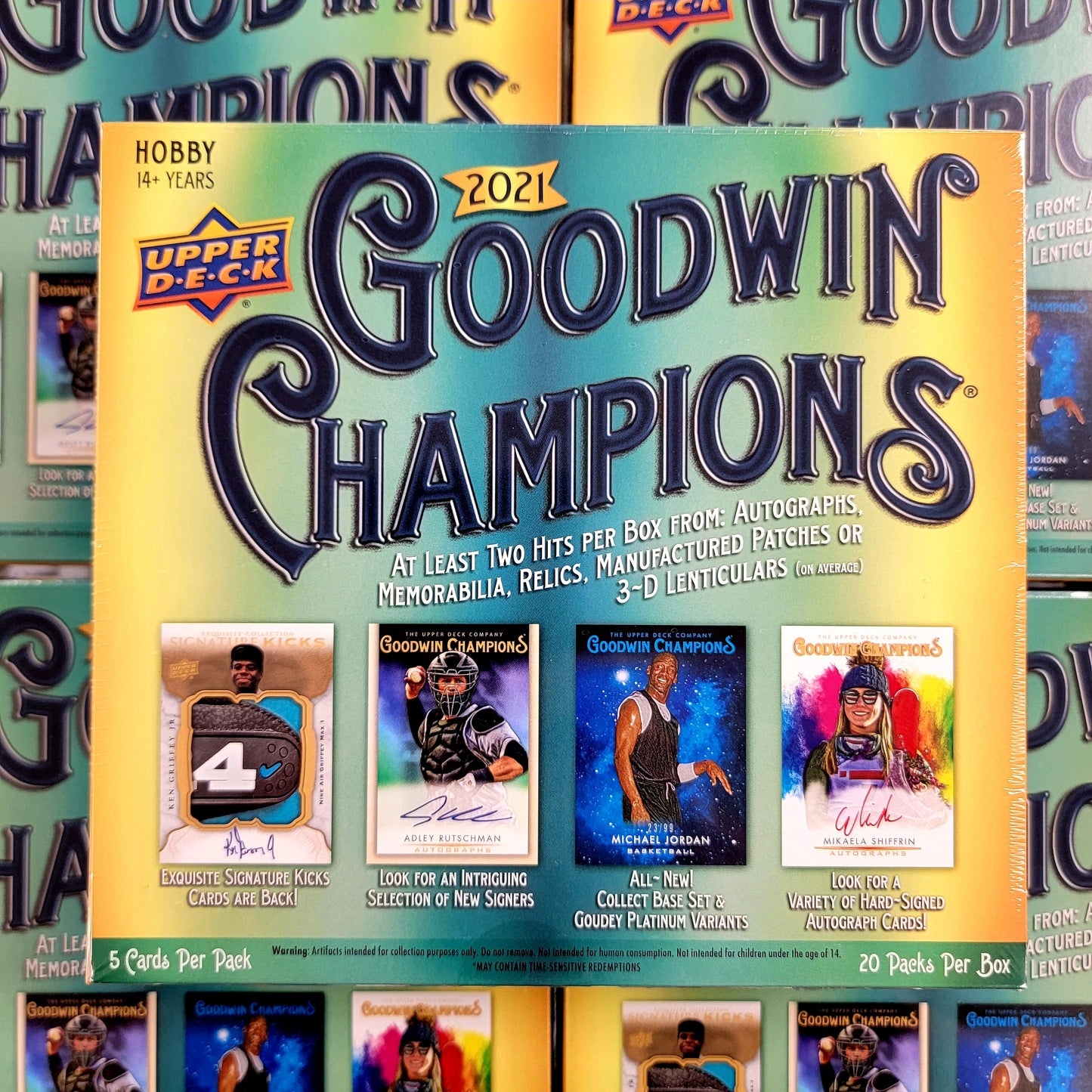 2021 Upper Deck Goodwin Champions Hobby Box
