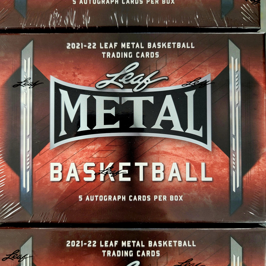 2021-22 Leaf Metal Basketball Hobby Box