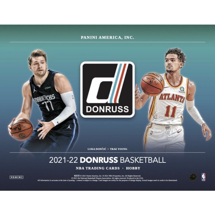 2021-22 Panini Donruss Basketball Hobby Box
