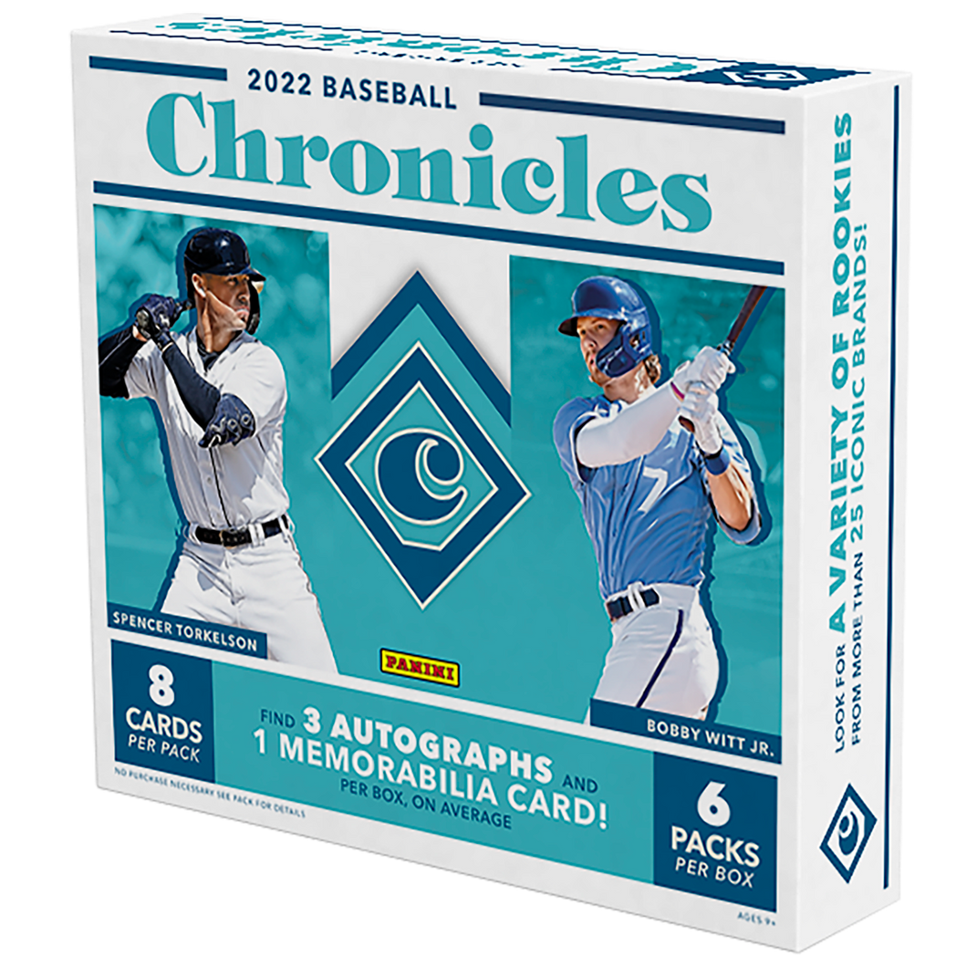 2022 Panini Chronicles Baseball Hobby Box