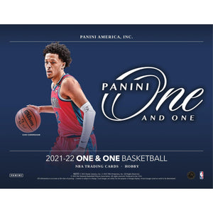2021-22 Panini One & One Basketball Hobby 10 Box Case