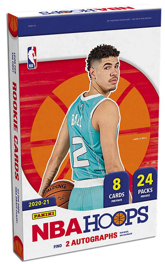 2020-21 Panini NBA Hoops Hobby Box