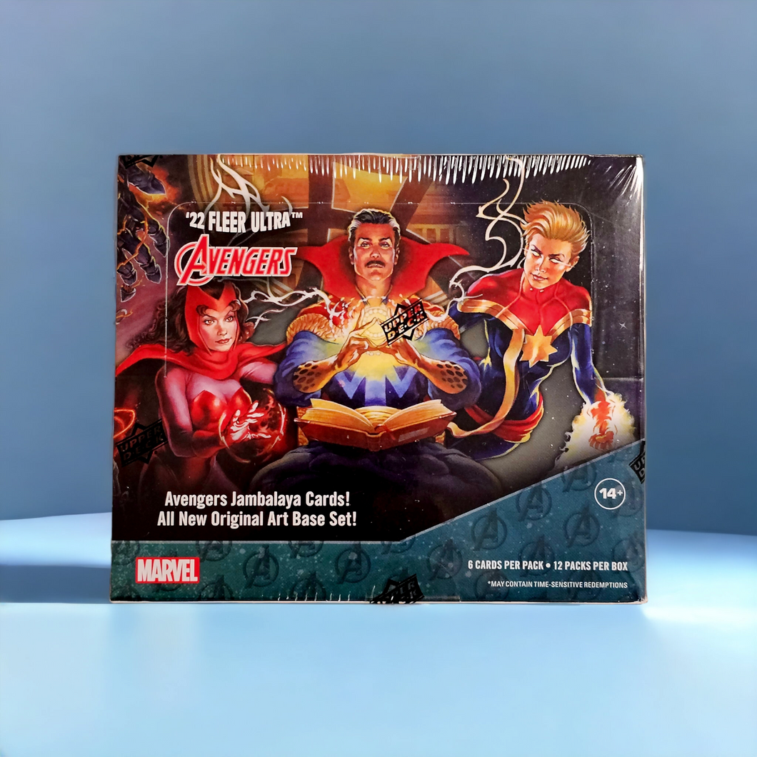 2022 Upper Deck Fleer Ultra Avengers Marvel Hobby Box