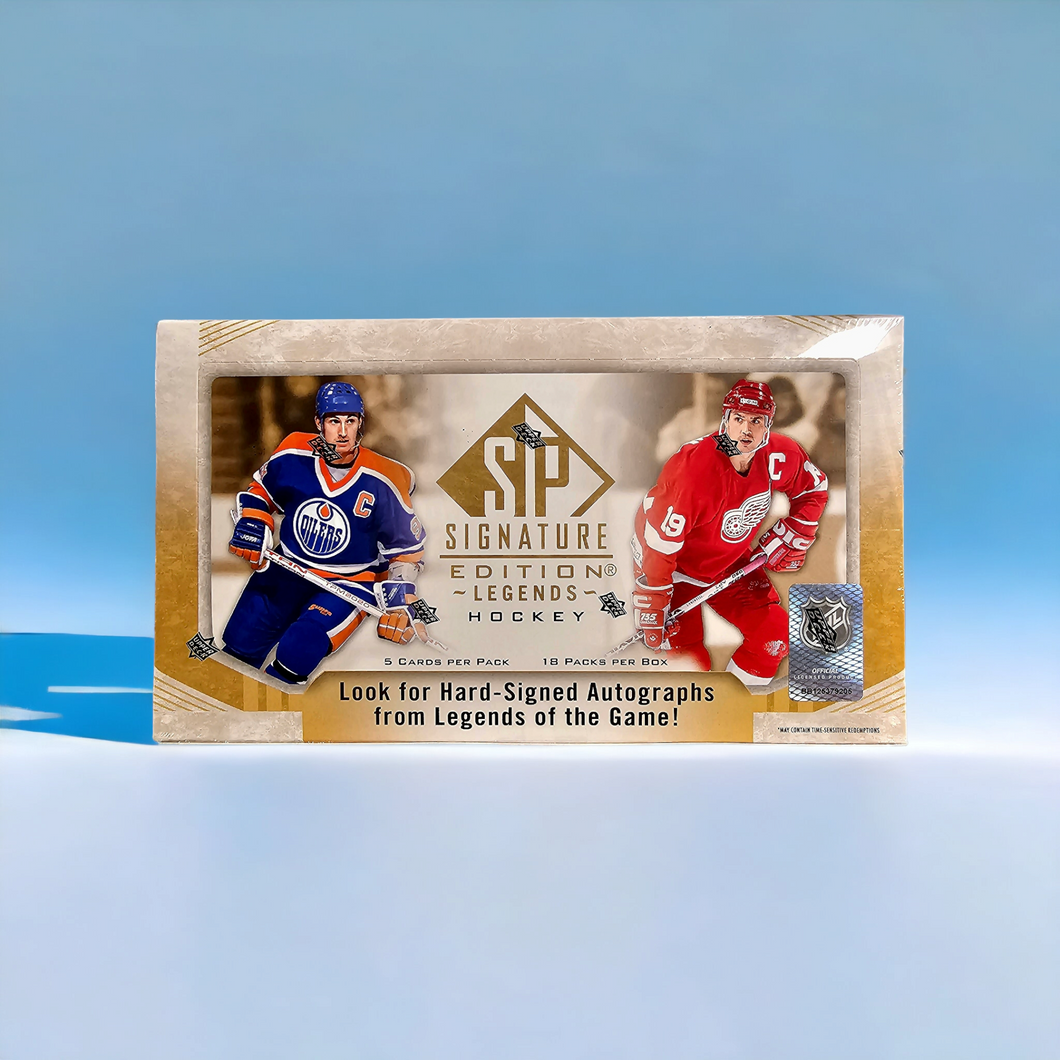 2020-21 Upper Deck SP Signature Edition Legends Hockey Hobby Box
