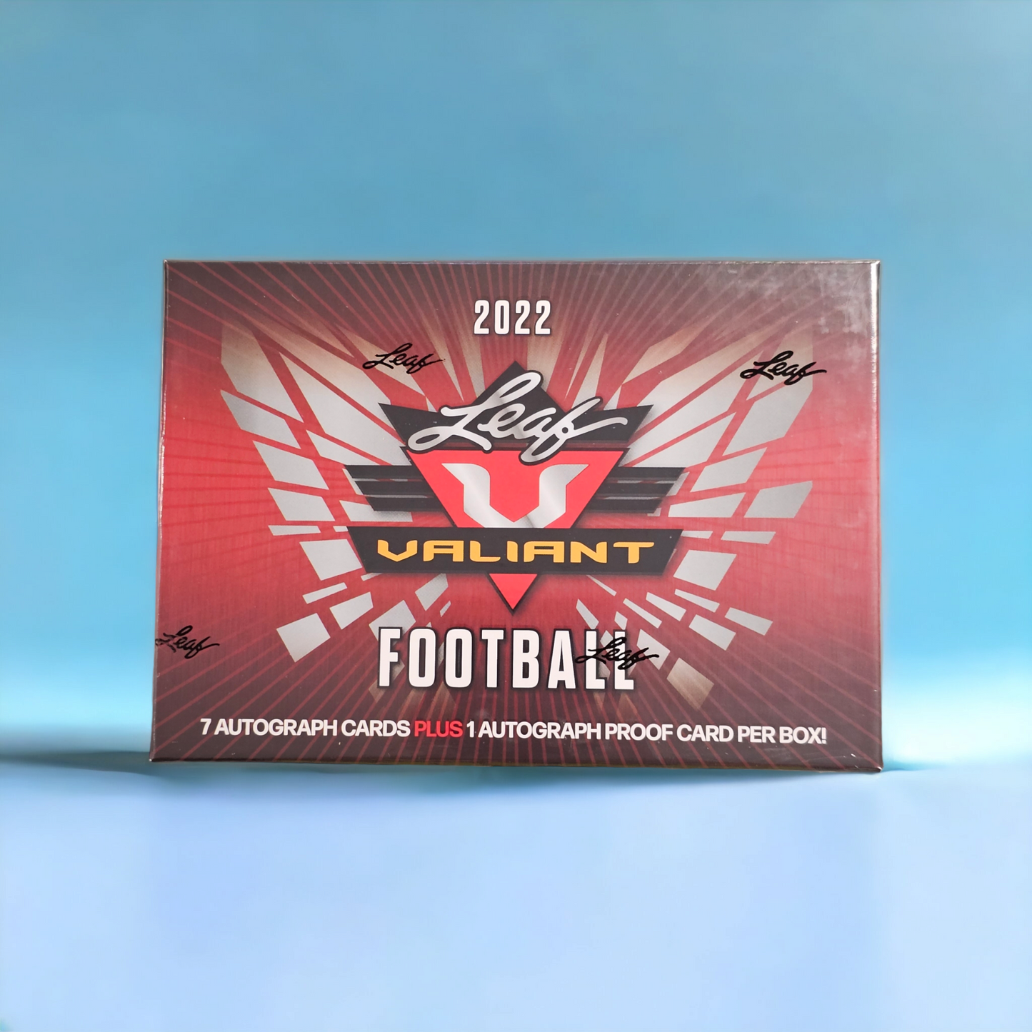 2022 Leaf Valiant Football Hobby Box