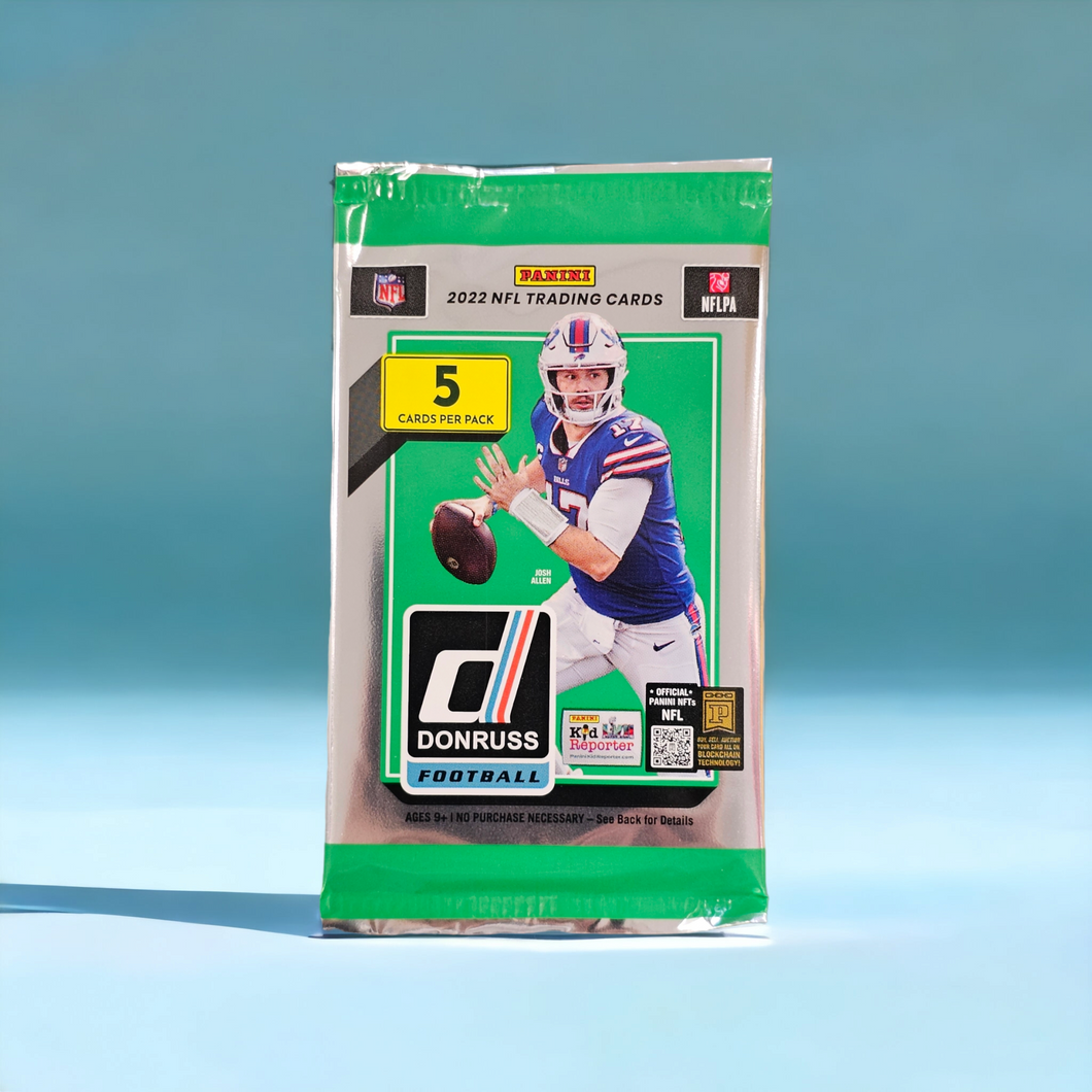 2022 Donruss Football Gravity Feed Pack