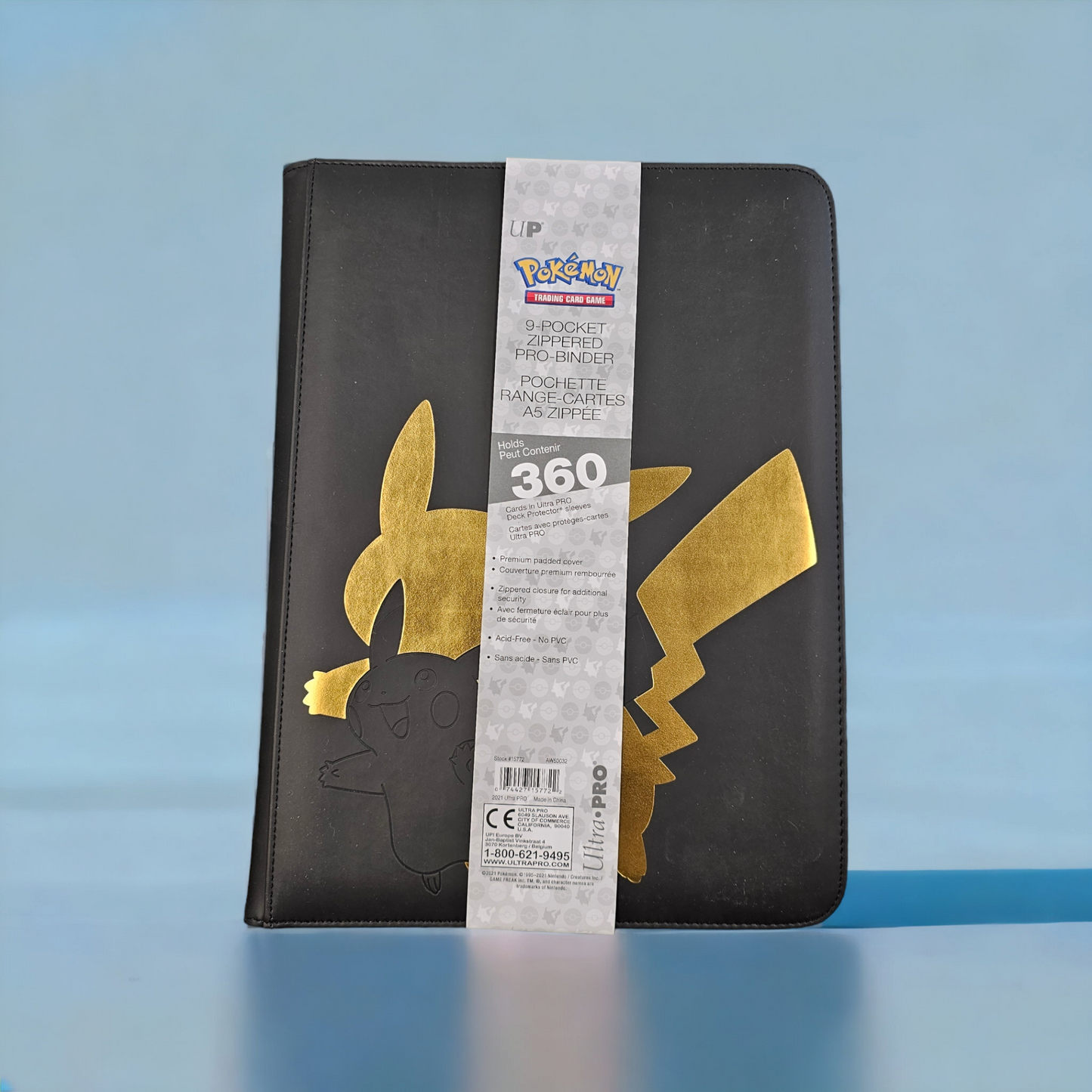 Pokémon Pikachu Trading Card Premium-Binder Portfolio
