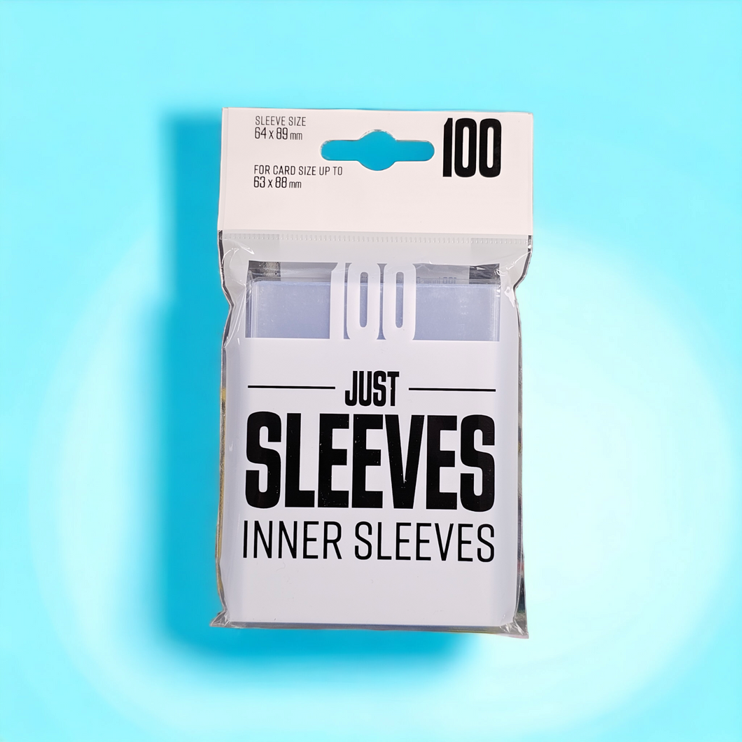 Just Sleeves Inner Sleeves 100 Count Pack