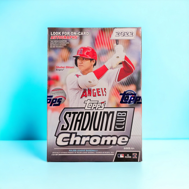 2022 Topps Stadium Club Chrome Blaster Box