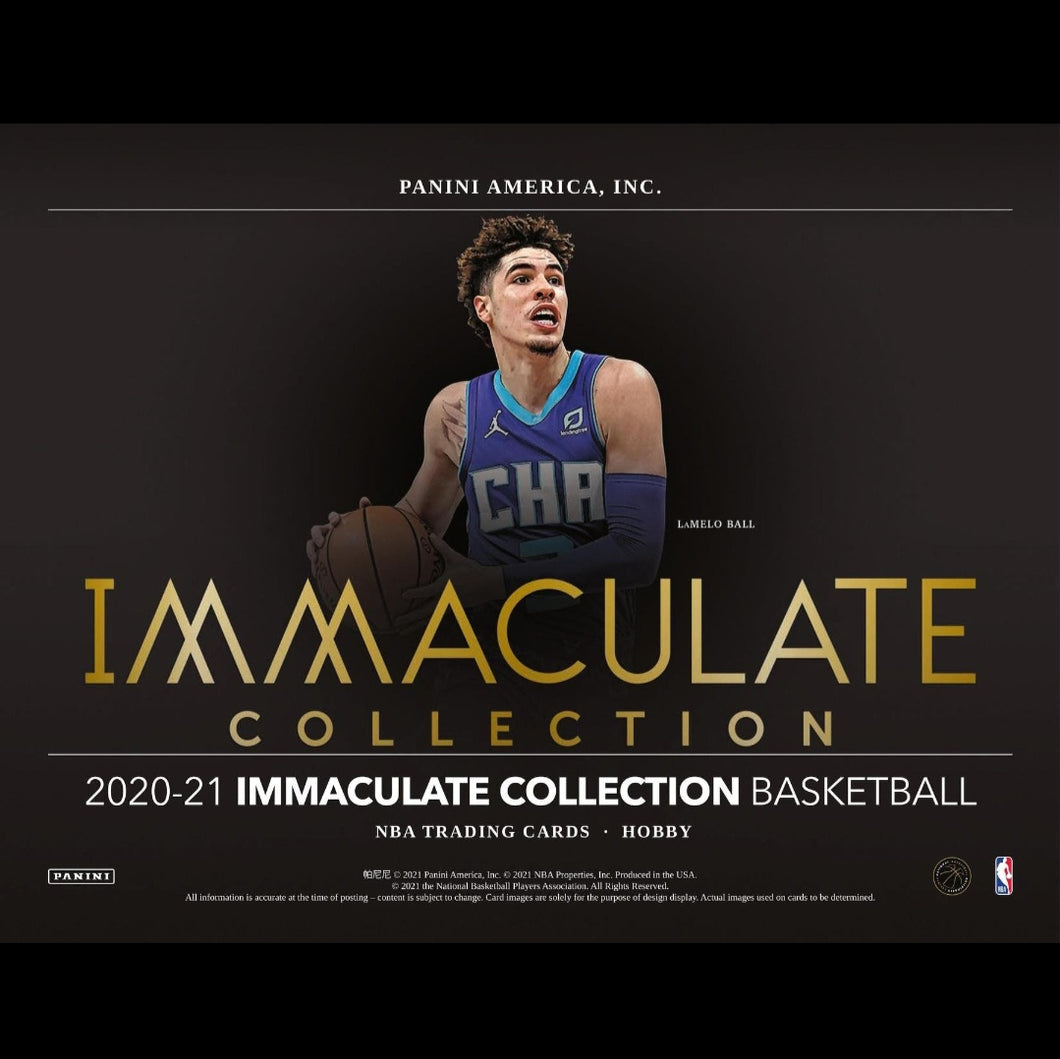 2020-21 Panini Immaculate Collection Basketball Hobby Box