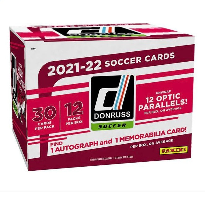 2021/22 Panini newest Donruss Soccer Road to Qatar Hobby Box