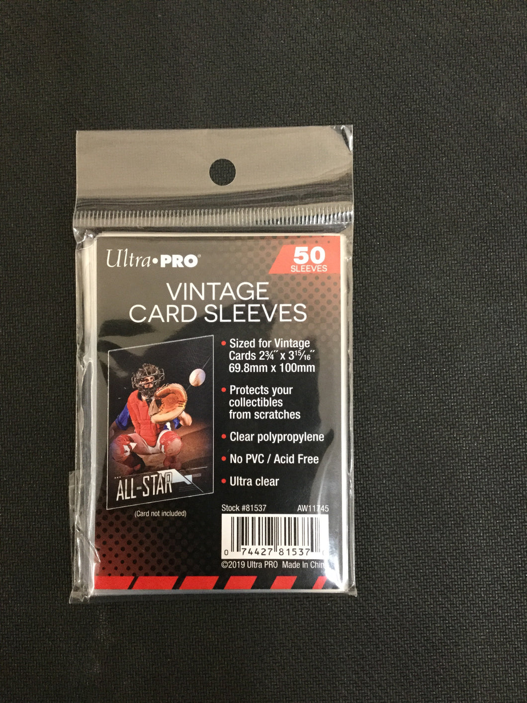 Ultra Pro Vintage Card Sleeves