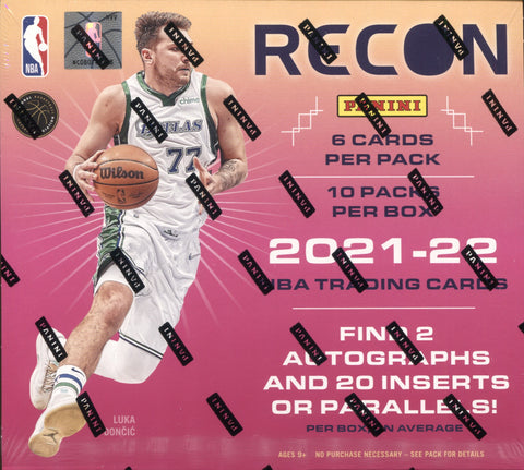 2021-22 Panini Recon basketball Hobby Box