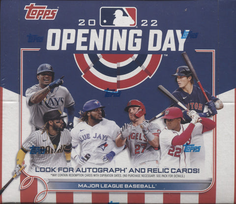 2022 Topps Opening Day Hobby Box