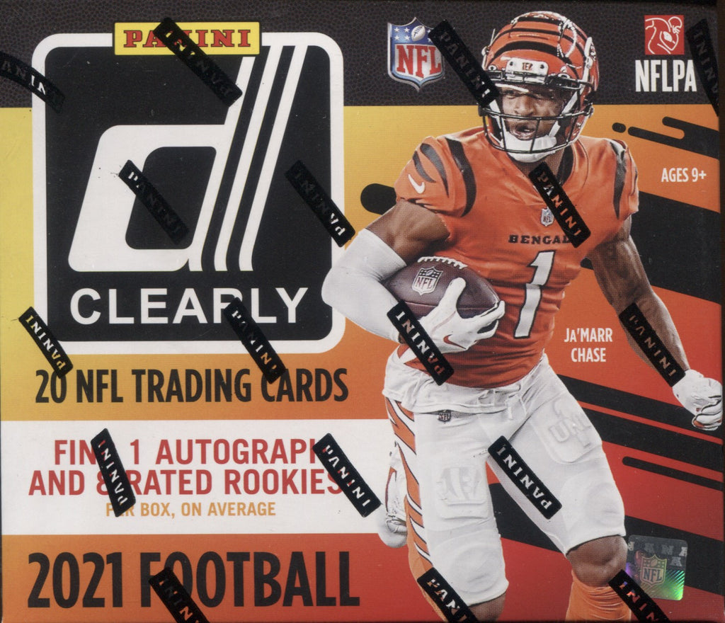 2021 Panini Clearly Donruss Football Hobby Box
