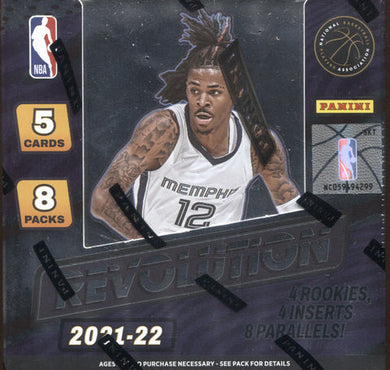 2021-22 Panini Revolution Basketball Hobby Box