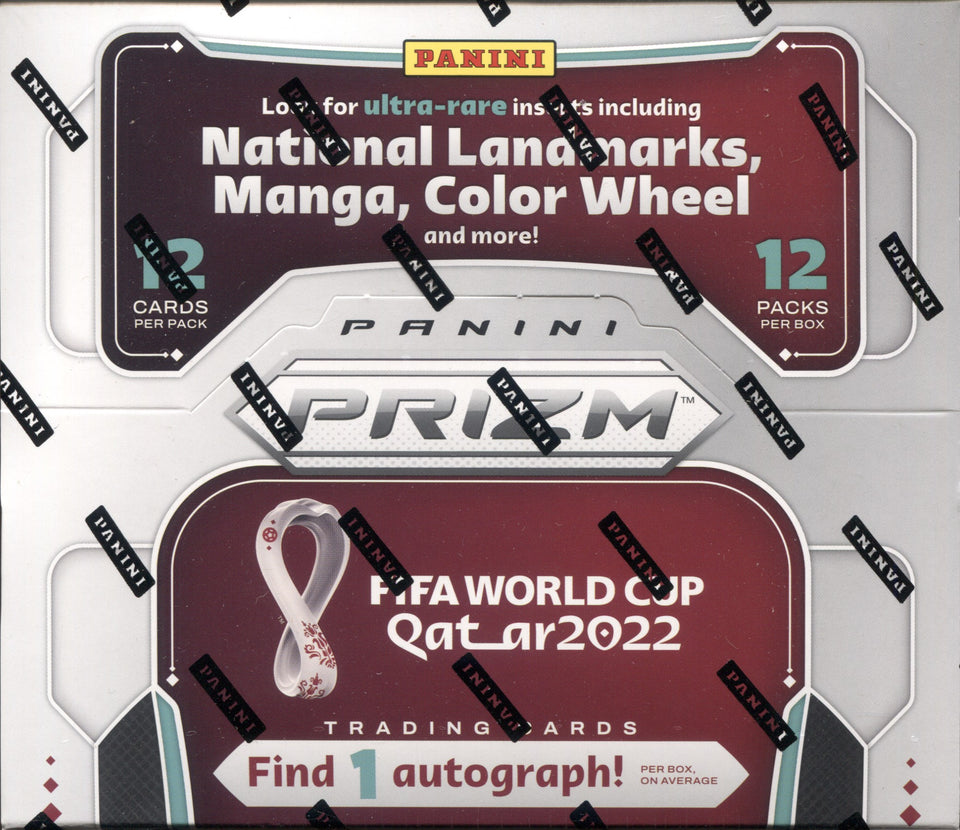 2021-22 Panini Prizm Road To The FIFA World Cup Qatar Soccer Hobby Box